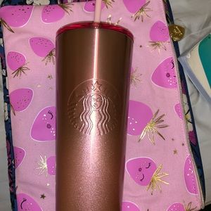Starbucks rose gold limited edition tumblr